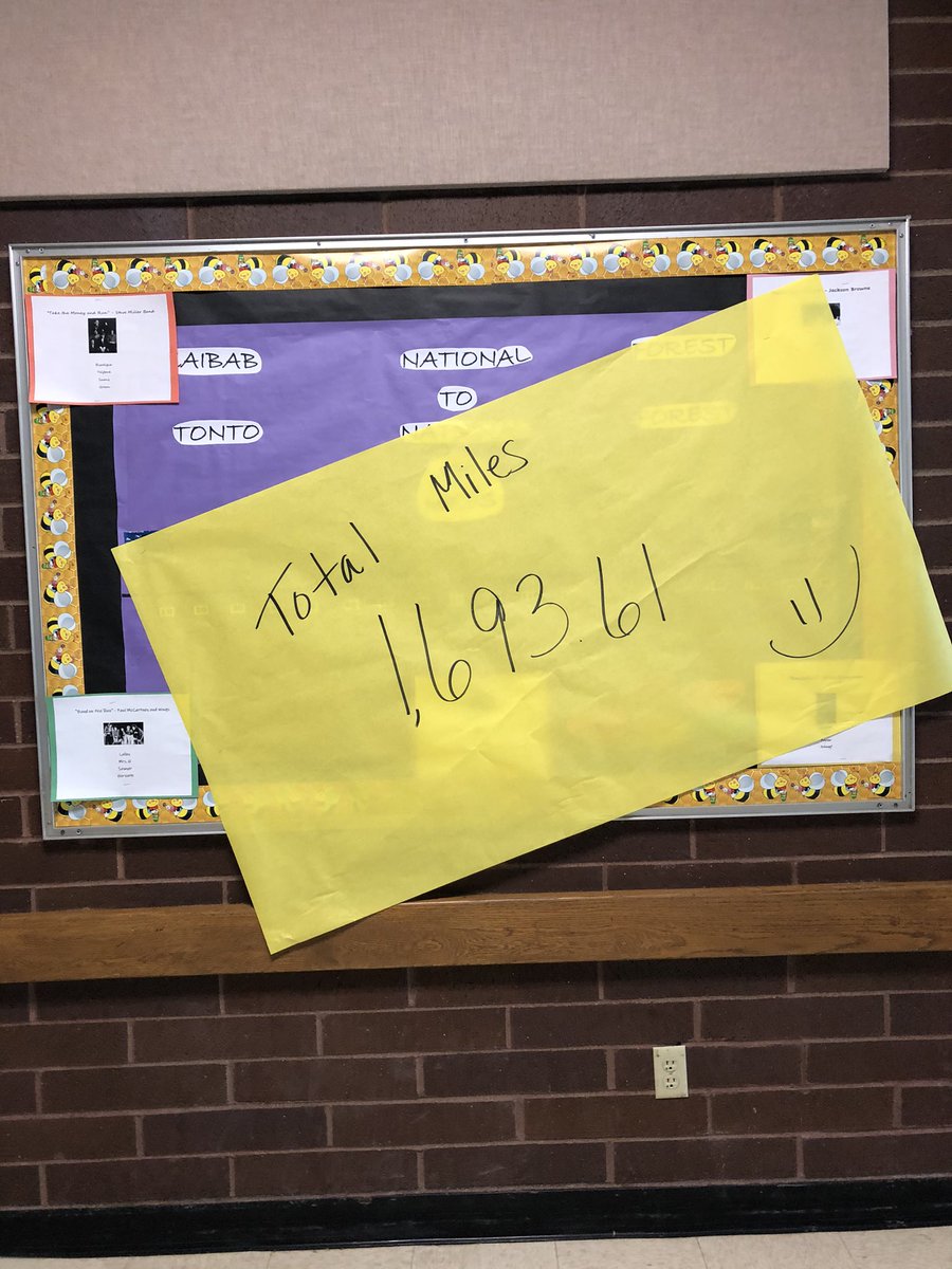 HorvathSteps's tweet photo. Another leg of our journey completed! So proud of my colleagues who keep moving physically while moving educational mountains! #ShumwaySteppers #EveryStepCounts #SchoolCulture #VirtualWalks https://t.co/hu7pxahU2y