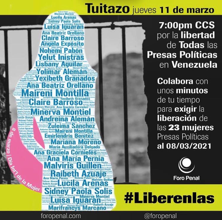 riebmanandres's tweet photo. Nohemí Pabón was a business administration student when she was arrested on September 11, 2015, by SEBIN officials who had their faces covered and arrived at her home without a search warrant. Nohemí has been detained for 5 years without trial or conviction.
#Libérenlas https://t.co/nHLdMg3MZT