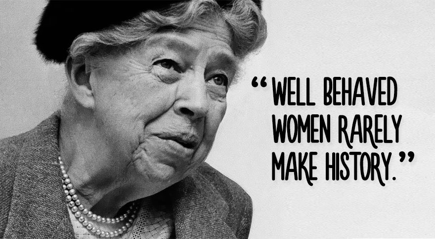 Shannon Brown (@thdshannon) on Twitter photo #EleanorRoosevelt #WomensHistoryMonth #EleanorRoosevelt #WomensHistoryMonth
