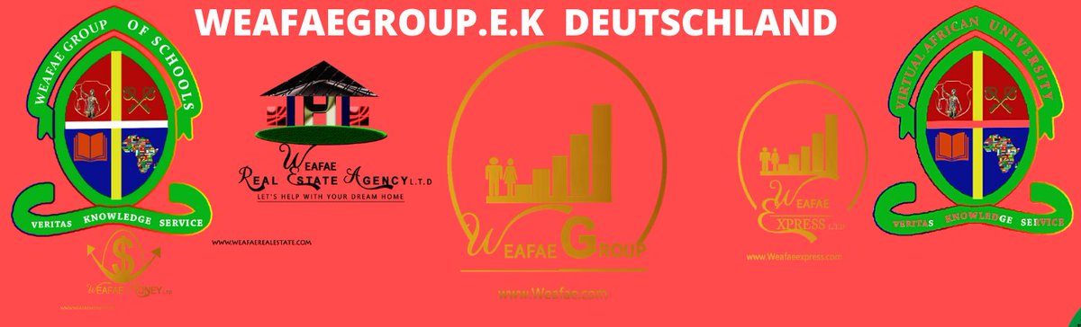 weafaegroup's tweet photo. WEAFAEGROUP.e.K,  founded in  2018 with incorporation number, HRA 10247 in the Federal Republic of Germany. Our company is a consumer e-commerce platform with diversified business models. https://t.co/CKWu4OwhvW