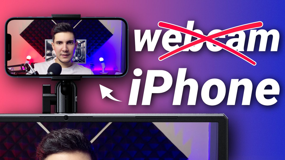 AlansPoint's tweet photo. Que onda cracks, por acá les dejo el tip de hoy, que de seguro le sirve a alguien:
No gastes dinero y mira Cómo usar tu iPhone como Webcam en Windows y MAC para OBS, ZOOM, Skype, etc...
Explicado bien fácil en este video👇🏻
 https://t.co/kyJWEs5JO1 https://t.co/kaH4XuAnNo