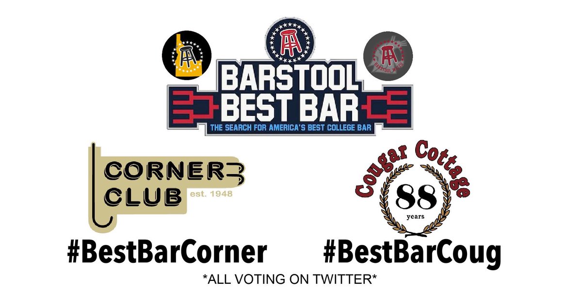 BarstoolUIdaho's tweet photo. @markschlereth, WE NEED YOUR HELP!!!
Still trying to gain some ground against Texas A&M and ASU, vote by tweeting #BestBarCorner!! https://t.co/dsZk49w5rB