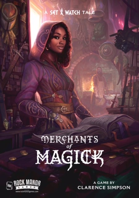 CardboardProf's tweet image. Just pre-ordered Merchants of Magic, a puzzly-fun roll and write I had the chance to playtest last Unpub. The art looks as good as the gameplay! kudos @StoicHamster @tlsim0ns @mgnade gamefound.com/projects/mike/…
