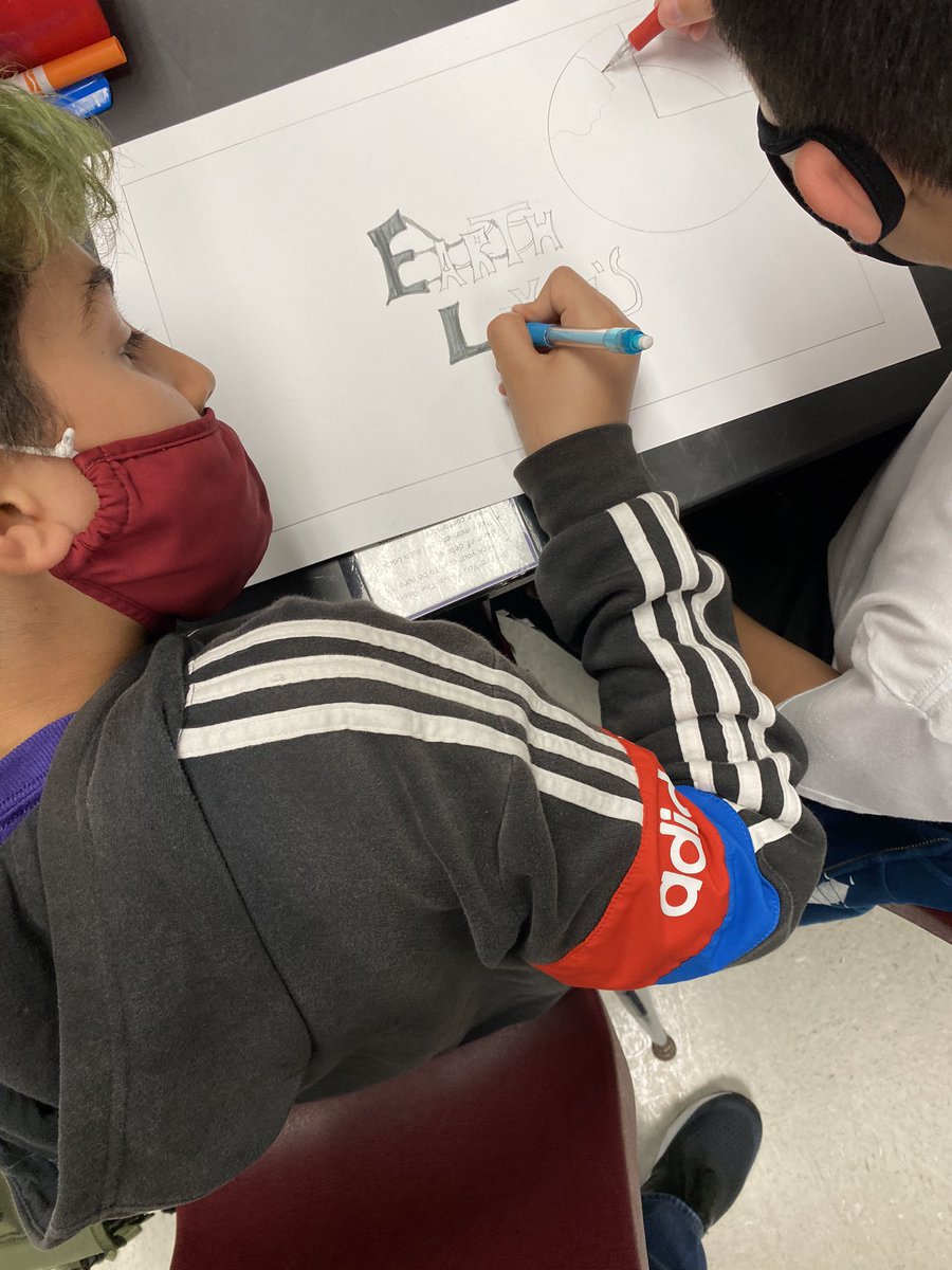 pslackhms's tweet photo. My kiddos working collaboratively to show what their favorite topic has been. https://t.co/TyHOrO6OtO
