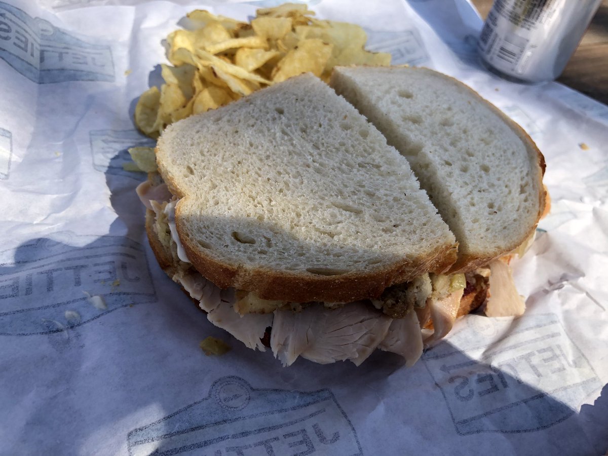 This is the Nobadeer sammy from <a href="/Jetties_DC/">Jetties_DC</a> and it is the most wonderful thing in the world. The only thing that could make it better is a tiny pecan pie on top