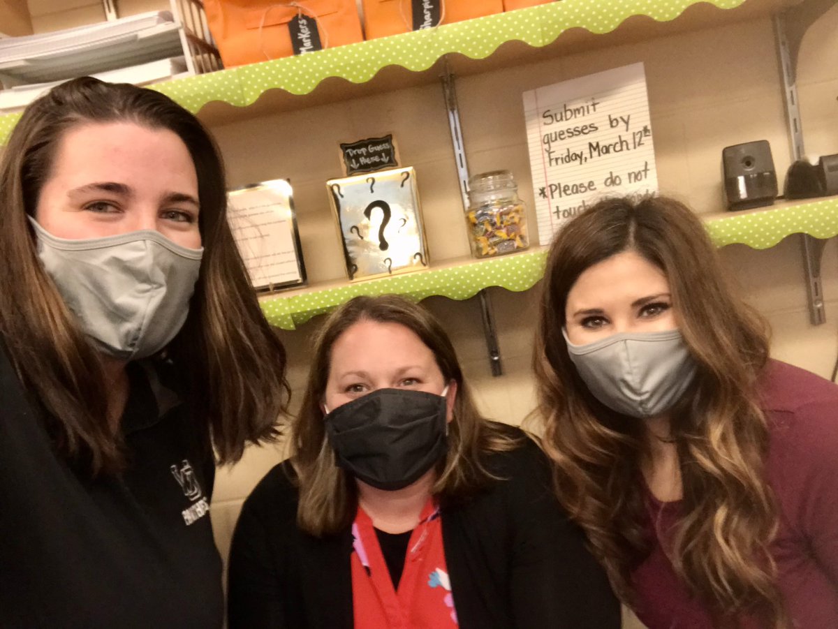 Come visit us in A133 to make a guess in the candy jar. No worries if you don’t make it by tomorrow, a new candy jar will be coming on Monday! <a href="/MissEnglandWO/">Emily England</a> <a href="/EmilyKMcComb/">Emily McComb</a>