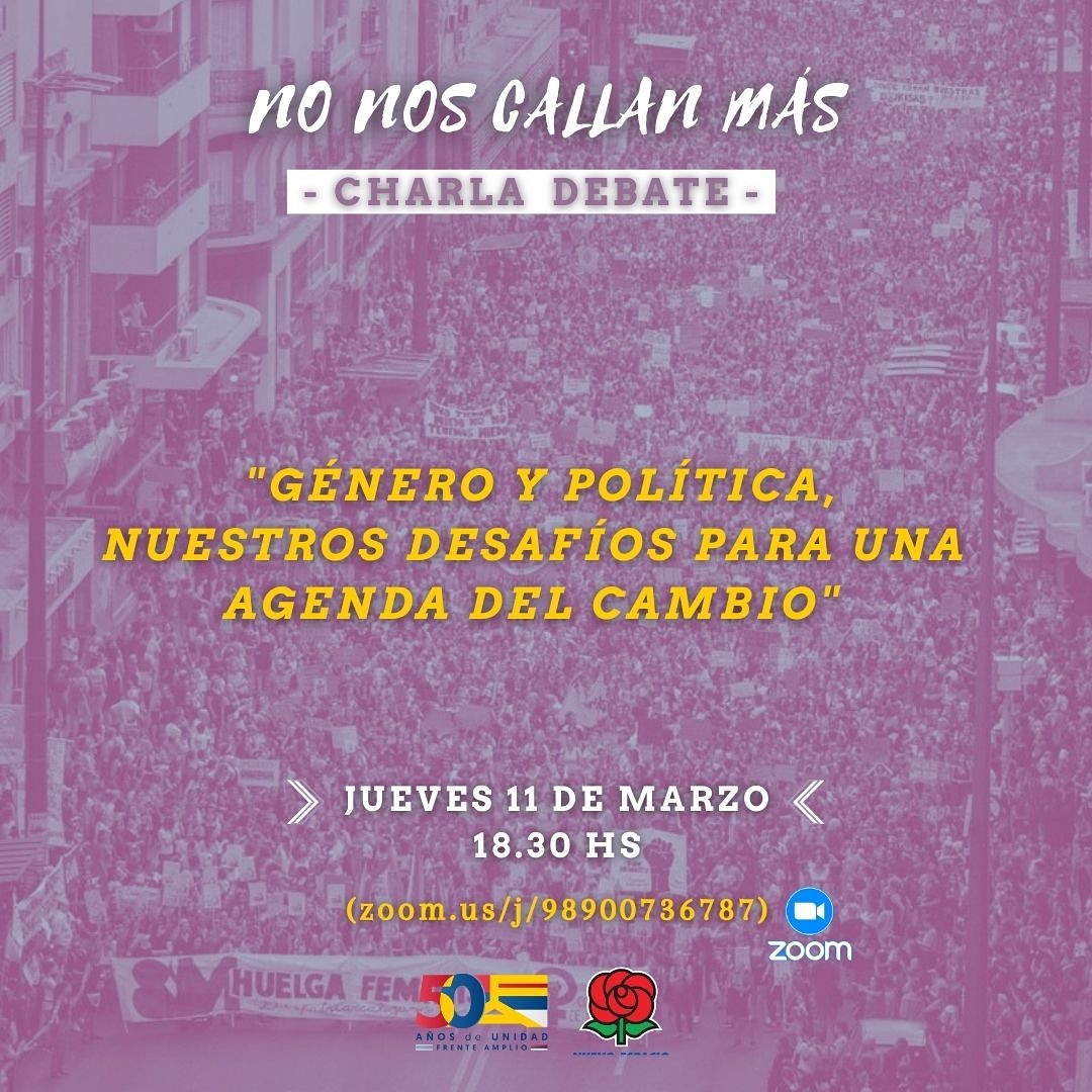 gimeur's tweet photo. Hermosa jornada de intercambio con mujeres de la región, interior del país y Mdeo. #8M #Nonoscallanmas https://t.co/5sweibpliE