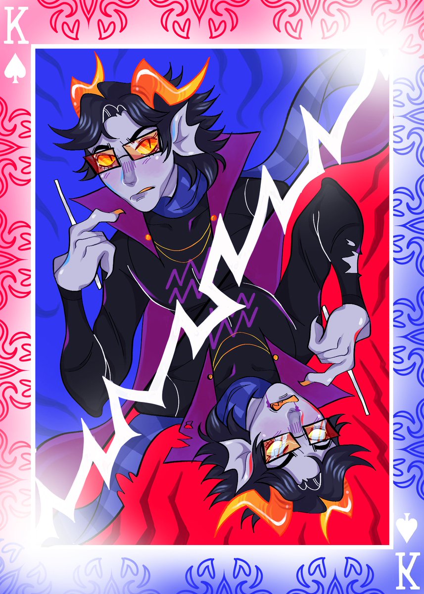 monomycinium's tweet photo. my piece for the @wwickedzine !!!!! everybody worked so hard on this and it turned out INCREDIBLE!!! go check it out when you have a chance 💜 #Homestuck #eridanampora https://t.co/Z3vxAwmbIr