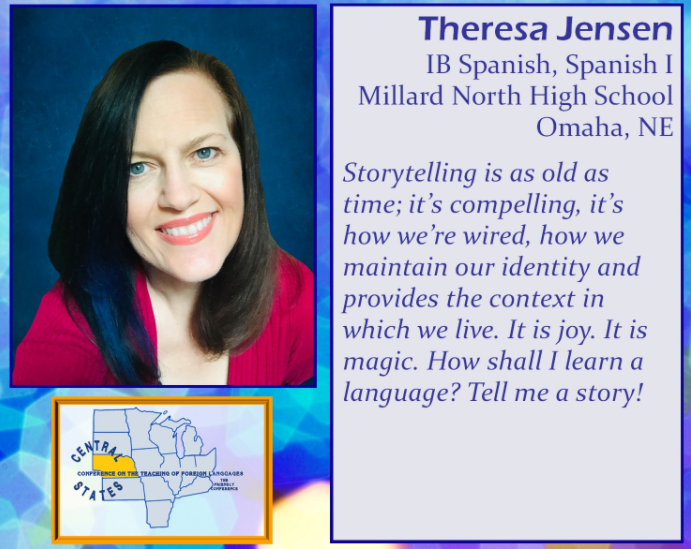 cslang4all's tweet photo. Congratulations to Theresa Jensen, the 2021 CSCTFL Teacher of the Year! #csctfl21 https://t.co/zKeSG1Fx6v