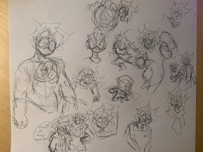 Clone #68 Sketches 