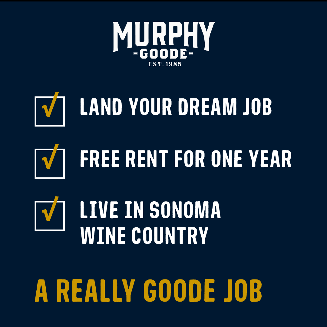 MurphyGoodeWine's tweet photo. Looking for a change in your career and to pursue your passion? We have a dream job for you!   Apply Now > https://t.co/s5ZKLf65DL
#murphygoode #areallygoodejob #goodelife https://t.co/Q5zitA8nOp
