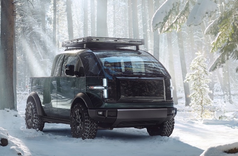 ForbesTech's tweet photo. EV startup Canoo’s new, rounded pickup truck arrives in 2023  https://t.co/SP7PXIyY4v https://t.co/ZY1kDrcgwv