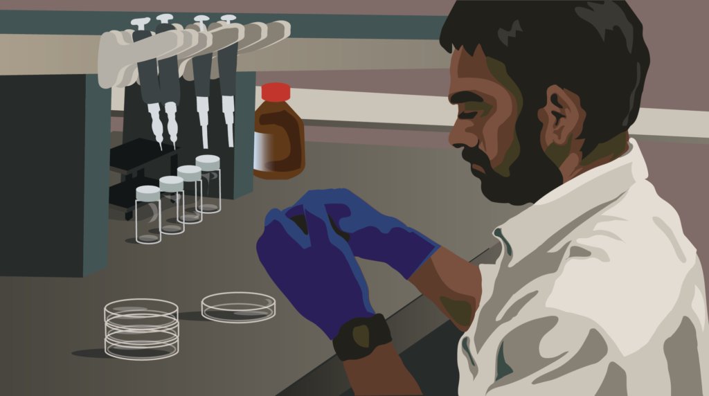 NEW EPISODE Aravind shares his story of making bacteria into tiny factories, living as an international student, confronting injustice in the US, and starting the Science Blender podcast! Listen at scienceblender.com or wherever you get your podcasts.