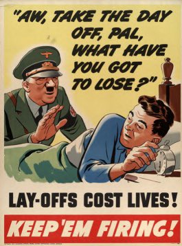goddek's tweet image. Original propaganda posters from the 1940s. 🙈 #oldnormal