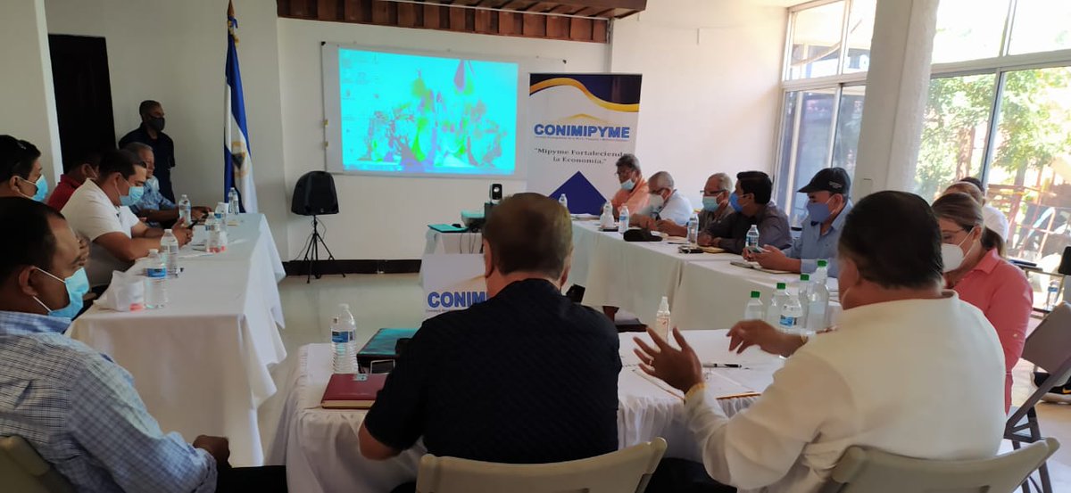 conepyme's tweet photo. Reunión con las diferentes Cámaras agremiados a Conimipyme Nicaragua. https://t.co/buMrLNMvQg