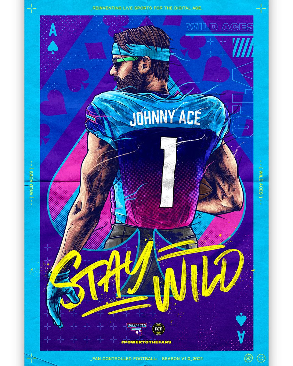 joecosdesign's tweet photo. Commit to greatness. Get hyped! And Stay Wild. @FCFWildAces  
#theaceiswild https://t.co/jX03dCYJQY