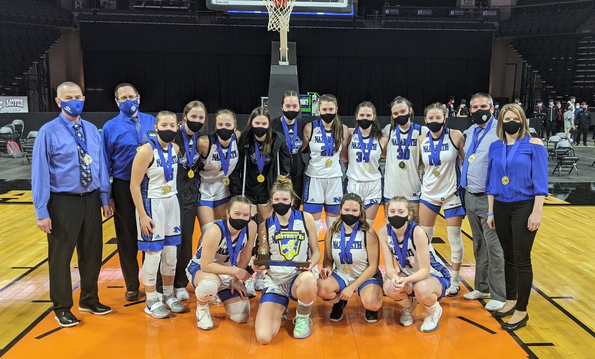 6A Girls Basketball Champions- Nazareth Blue Eagles