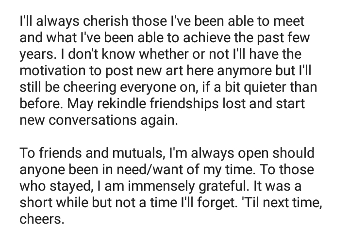 twinklefoes's tweet photo. tldr: thank you, cheers. it was great while it lasted 🌵💕 https://t.co/0dbJKOjWDo