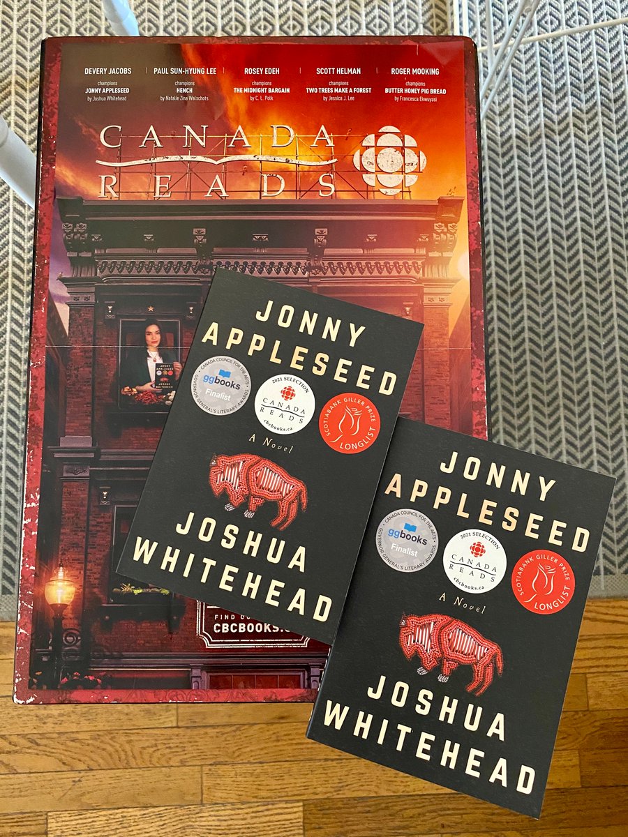 book_wardrobe's tweet photo. Congratulations to Joshua Whitehead’s JONNY APPLESEED, Winner of Canada Reads 2021! And cheers to Devery Jacobs for defending  this year’s one book to transport all of us! 
#canadareadswinner2021 #jonnyappleseed #joshuawhitehead #indigenous #queerindigenouswriting #cbcbooks https://t.co/QI5BMBcpfy