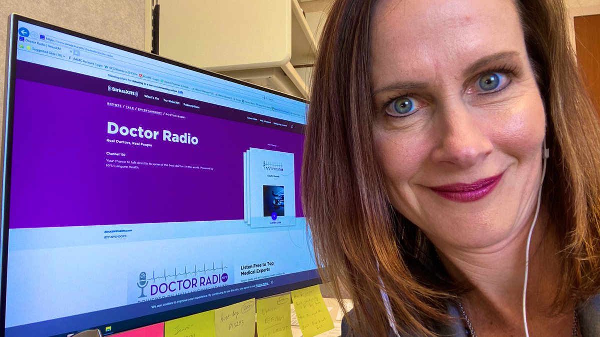 Thank you @MarkPochapin and @NYUDocs for having me as a guest today on “Chief Rounds” for #SiriusXM #DoctorRadio!  

Today we advised callers on:
✅GERD
✅Dysphagia
✅Gas/bloat
✅Food intolerances

And made a point to remind everyone on #ColorectalCancerAwarenessMonth! 🗓 🙌🏻