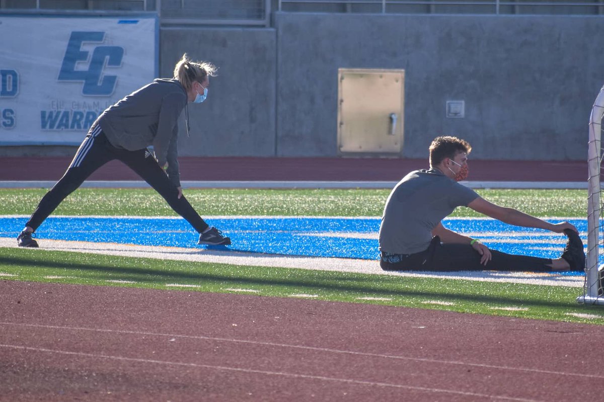 ECCWarriors's tweet photo. Back to work on campus for softball and track and field today! https://t.co/KKZPSmneD8
