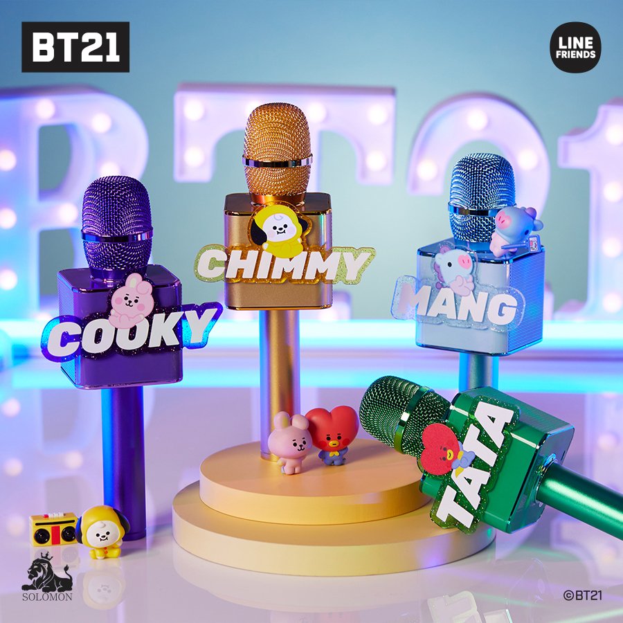 Bt21 ワイヤレスマイクスピーカー Tata Chimmy セット Rehda Com