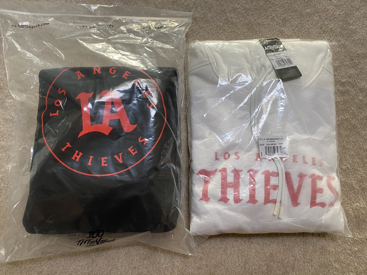 DonAwhile's tweet image. Just got my hoodies pumped ☺️@LAThieves @Nadeshot @100Thieves