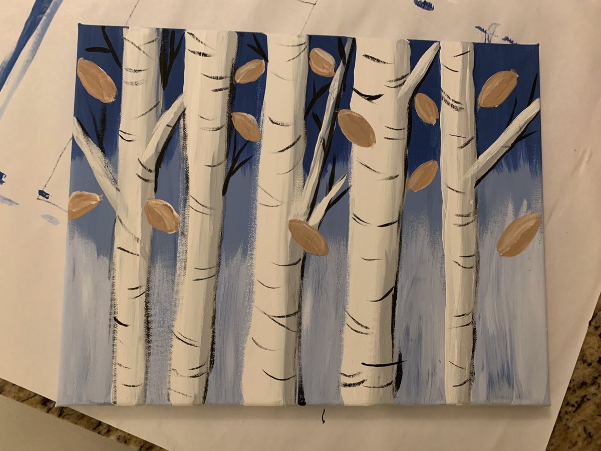 MmeCooke's tweet photo. I was so lucky to get to paint with the talented Moses Lunham. Tisgedaa - let’s paint- was a wonderful way to spend an evening painting with colleagues virtually. Thank you to The Indigenous Education Department for the opportunity. @MsGambleLKDSB #lkdsb https://t.co/gp155I0gQr