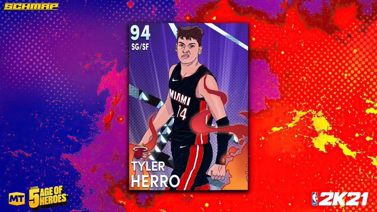schmap_designs's tweet image. Another concept, I have a feeling that we'll be seeing a herro card in myteam soon... I mean his name's herro after all.
❤'s and🔃's apreciated.