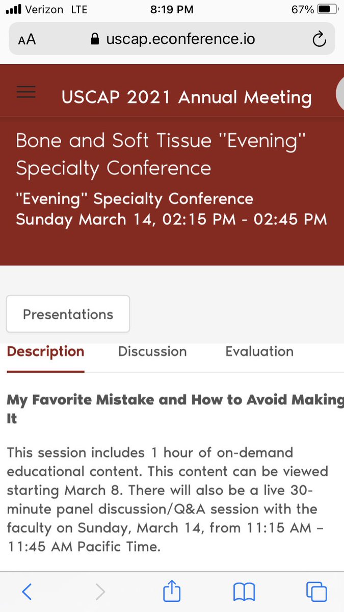 Join us on Sunday! The case presentations are available for viewing now. Please watch and submit any questions via the USCAP website!