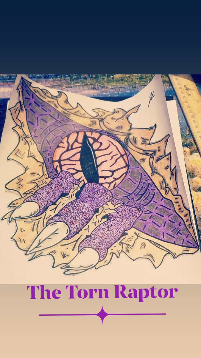 DD3signs's tweet photo. The Torn Raptor
#Drawing #Drawings #Art #Pic #Pics #Picture #Pictures #work #working #hustle #hustler #hustling #creative #creator #creating #tattoodesign #creativity #ArtWork #Distinctiv3D3signs #Distinctiv3 #D3signs #distinctive #designs #DistinctiveDesigns https://t.co/6p1UjflMMy