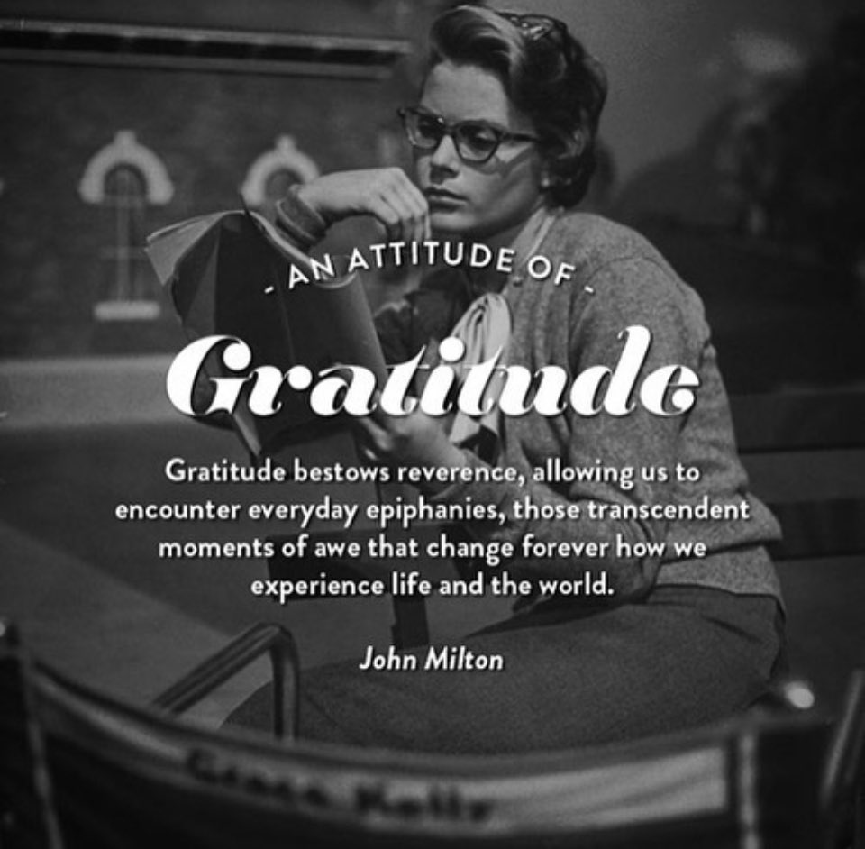 #GratitudeIsTheBestAttitude