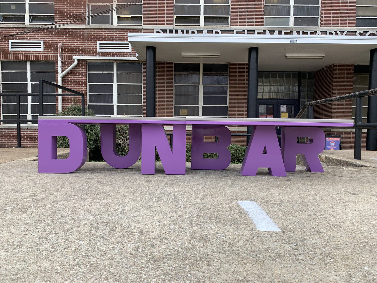 Thank you UrbanArts &amp; Mr. Desmond Lewis for designing and installing this custom bench for our Pandas to enjoy!
