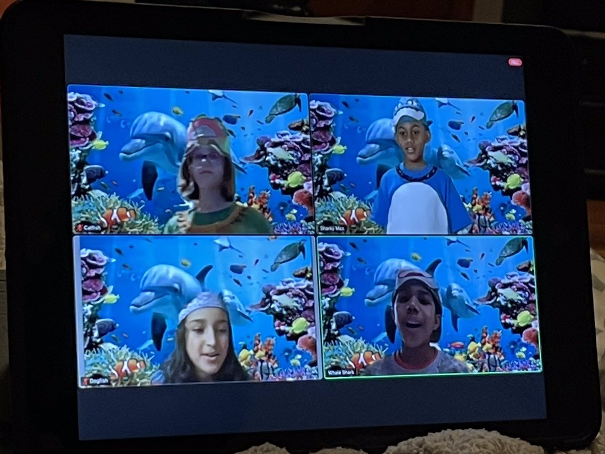 RBWolfHeyman's tweet photo. Tonight the 4th &amp; 5th grade shared the magic of theatre on the virtual stage in their fabulous musical production, Super Happy Awesome News! Congrats to our amazing, collaborative, creative students! #TheatreInOurSchools @brimmerandmay @BrimmerArts https://t.co/H5NoENiwtx