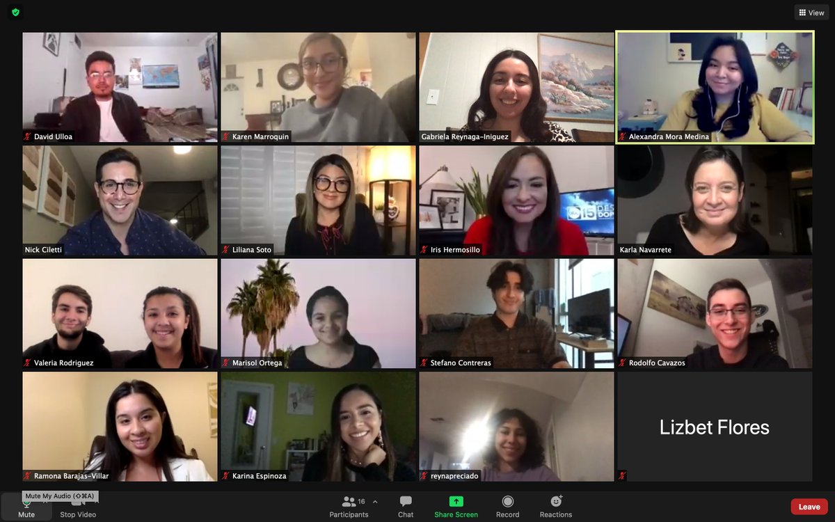 Wow, what a night! 🤩

Thank you all who joined and special thanks to <a href="/IrisABC15/">Iris Hermosillo</a> <a href="/LilianaSotoAZ/">Liliana soto</a> <a href="/NavarreteKarla/">Karla Navarrete</a> <a href="/NickCiletti/">Nick Ciletti</a> for sharing advice with our students. We will continue to have more events like this so stay tuned. 
#MoreLatinosInNews #Cronkitenation