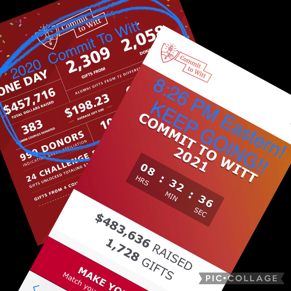 Here4KYWeather's tweet photo. Last year we blasted through the 2019 totals for #CommitToWitt, and it looks like we’re making this whole breaking records thing an annual tradition. Keep on going - let’s get to 1865 in individual gifts and then let’s bust right past $500,000!!
https://t.co/0YYIjdpxCX #TigerUp https://t.co/r13sO6RY8r