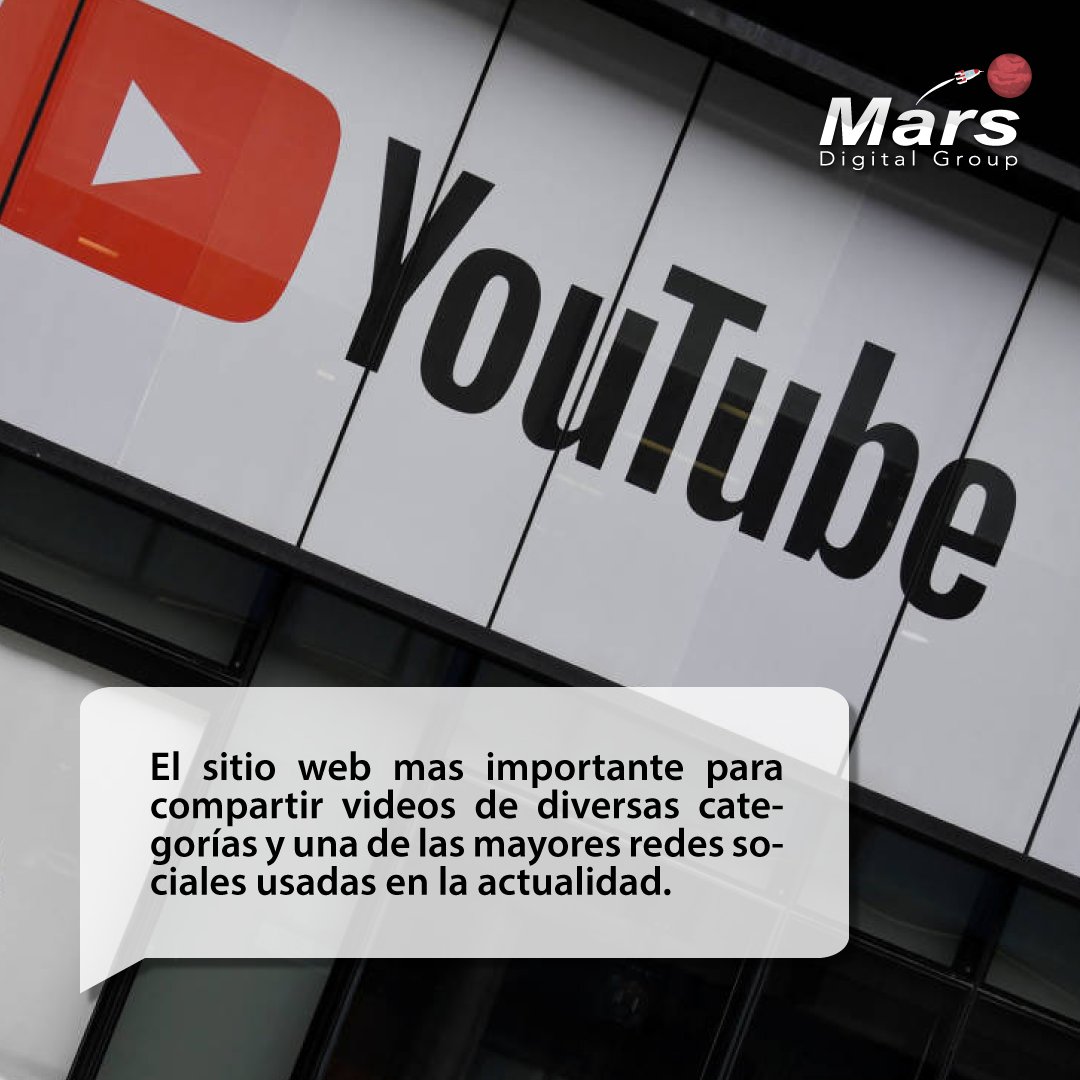 En Mars Digital Group sabemos y tenemos muy claro que las herramientas de la nueva era digital están disponibles para ser aprovechadas al máximo. YouTube es indispensable en cualquier estrategia de marketing digital.
.
.
.
#Marsdigitalgroup #youtube #estartegiadigital <a href="/YouTube/">YouTube</a>