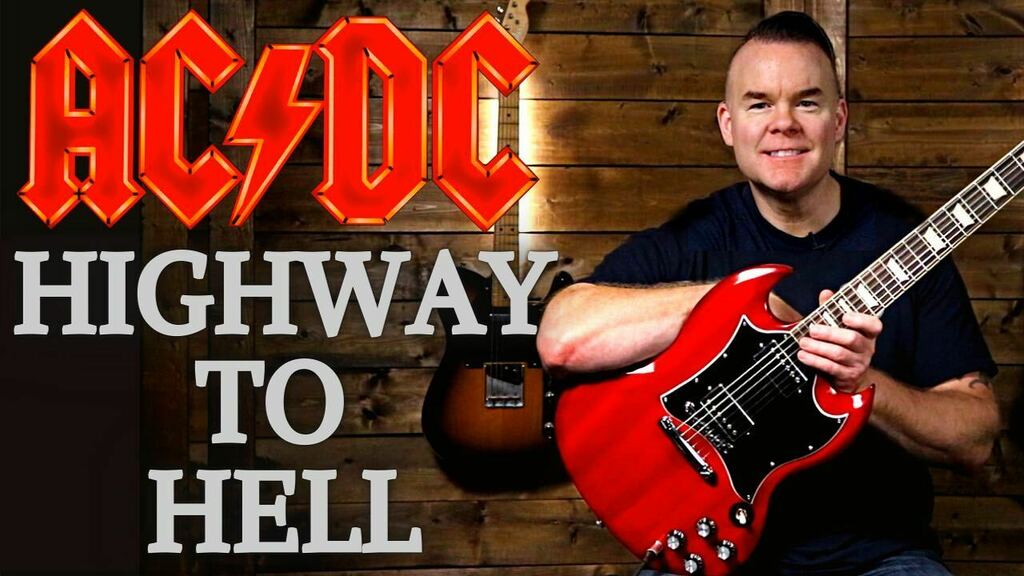studio33guitar's tweet photo. Can you play this classic rock song? Learn it from our latest video on YouTube #acdc #highwaytohell #gibsonsg #angusyoung #guitarlessons #studio33guitar https://t.co/gkQV46zopF https://t.co/77zhJCqwk1