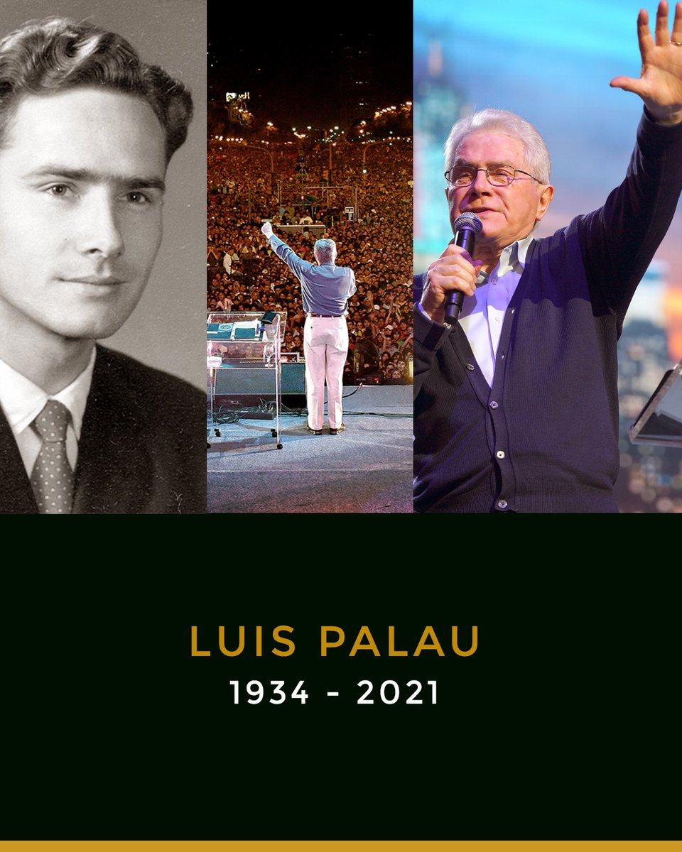 libmaranatha's tweet photo. Luis Palau 1934-2021
Honramos la vida de nuestro hermano Luis.

#libreríaMaranatha #LuisPalau https://t.co/eFlXIJQCCB