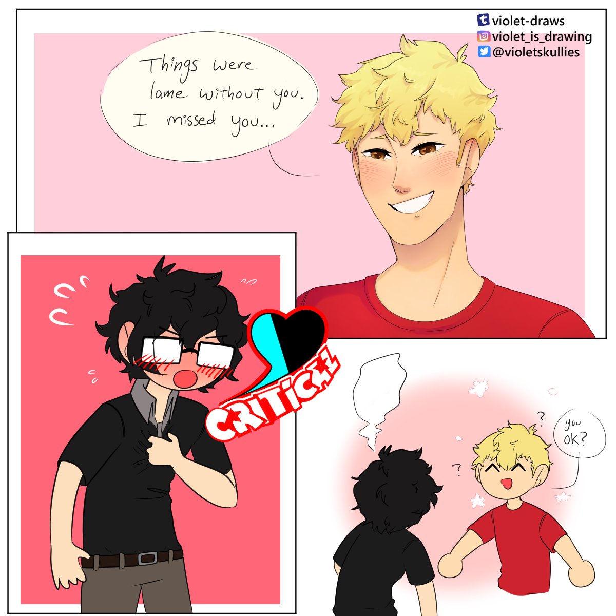 Ryuji is SO SOFT in P5Strikers I'm in love w him
#persona5 #p5 #persona5strikers