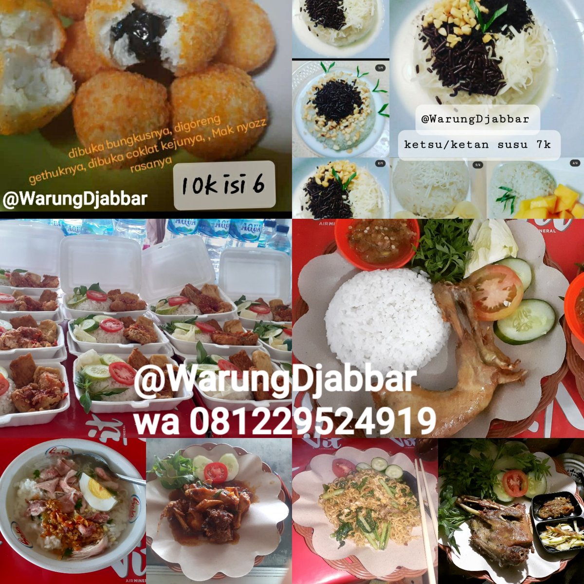 Jackpit85's tweet photo. Dom Semarang kalo nyari makan , atau makanan utk hajatan atau utk berbagai
Follow @Em_7015 
RT+Like
25k utk 1 akun
End bsk jam 20.00
#umkmjaya 
Support by bunda @eg_nrs https://t.co/GGYyaySrBT