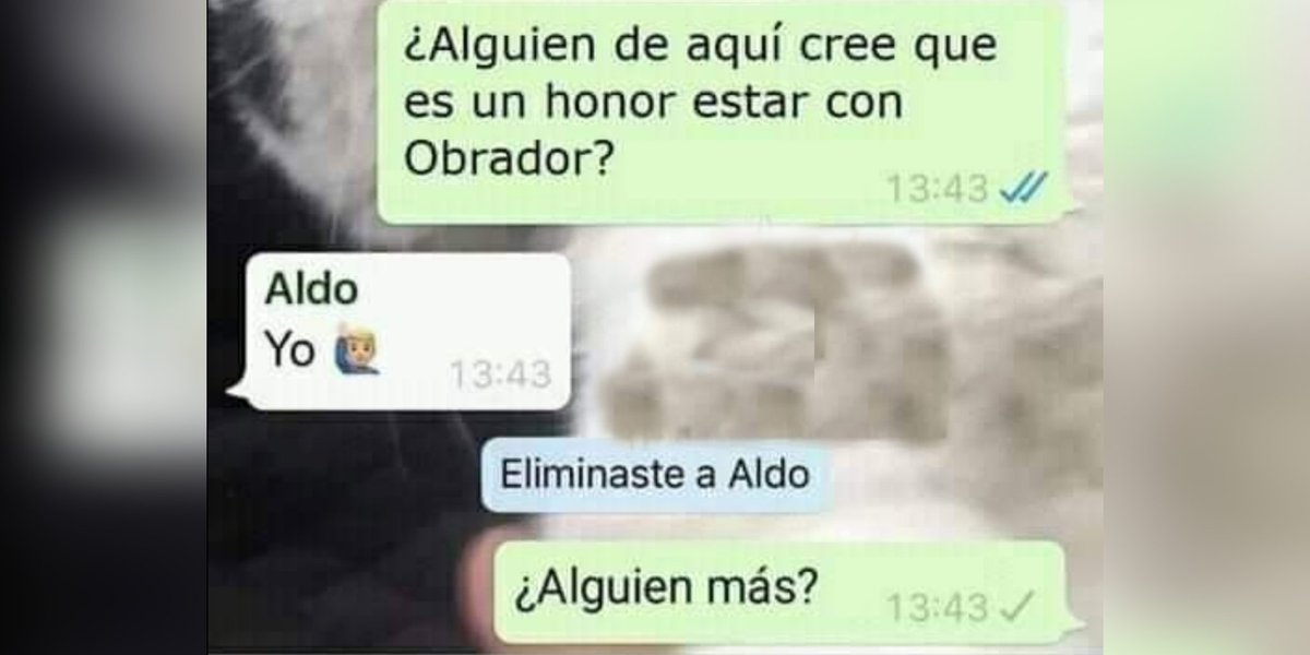 HctorLimn7's tweet photo. ¡Alguien más que quiera acompañar a Aldo? 🙄 https://t.co/QeSmCQbVmF