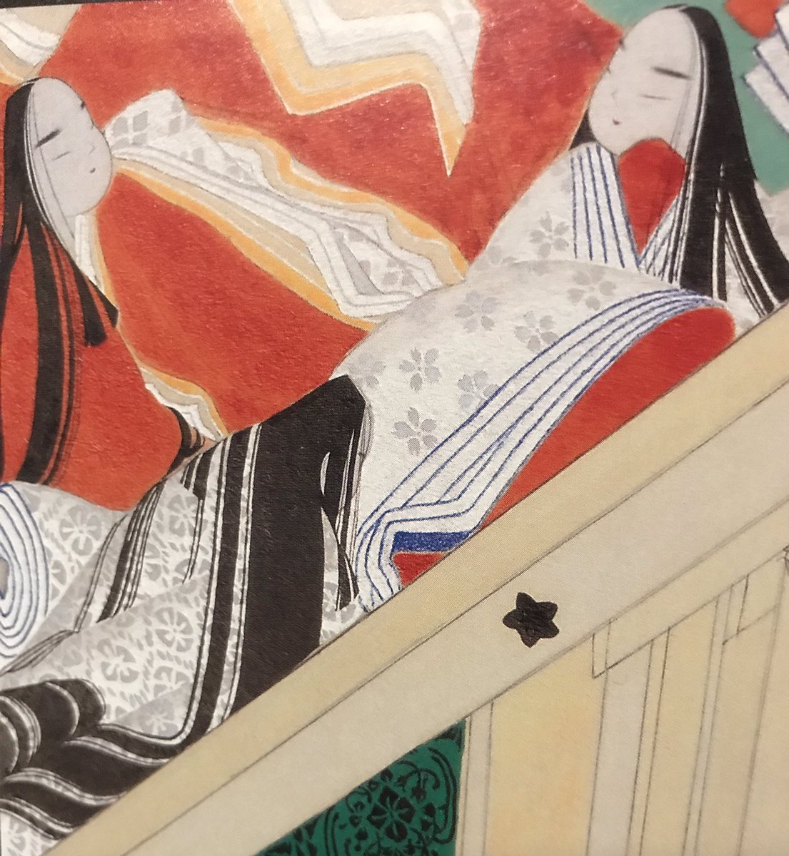 平安絵巻 和紙掛け軸 平安絵巻 | ささき仏壇店