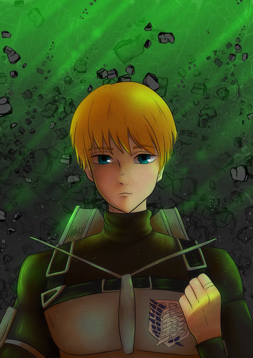 ac: columbo / tiru_gk on twitter ] #attackontitan #snk #arminarlert