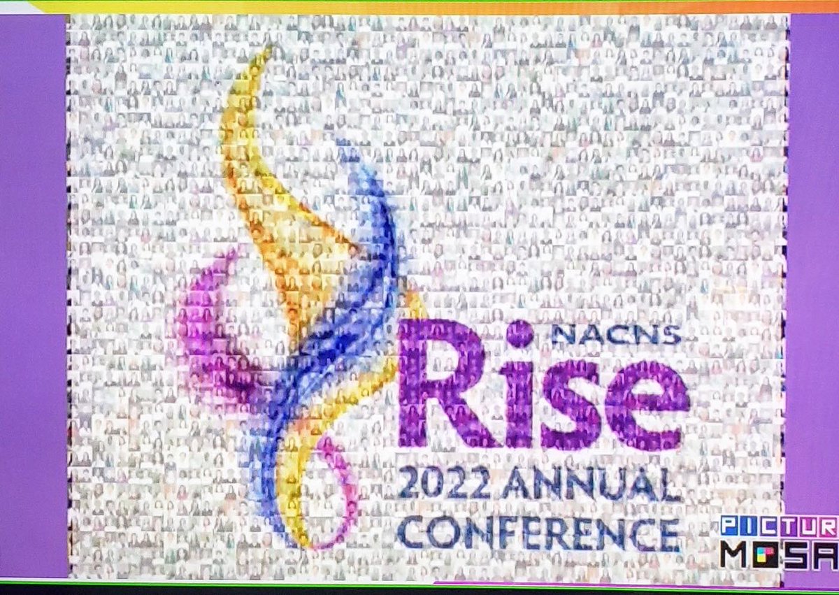 annfallison's tweet photo. Such an engaging, thought-provoking, motivational conference! Missing the in-person networking and camaraderie. Couldn’t ask for a more amazing career path. #ResurgenceoftheCNS @NACNS https://t.co/rueAp9QXHa