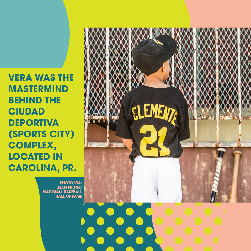 MLB's tweet photo. Vera Clemente’s legacy and impact will be remembered forever.
