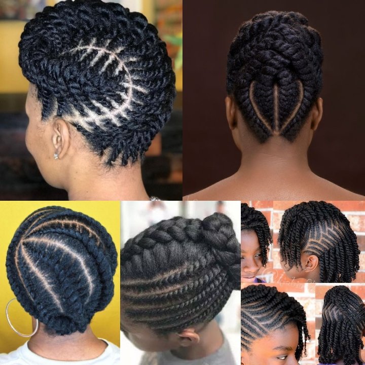 23 Cute Flat Twist Hairstyle Ideas | ThriveNaija — image 2