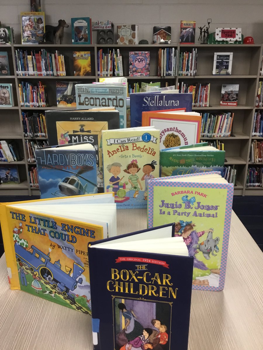 Continuing to celebrate Read Across America month at OHE.  Students are guessing their teacher's favorite book as a child.  Answers revealed after Spring Break. Check-out the book from our library.  @LibrariesinRISD #RISDUnitedinReading  <a href="/ohemustangs/">Jen Wills</a>