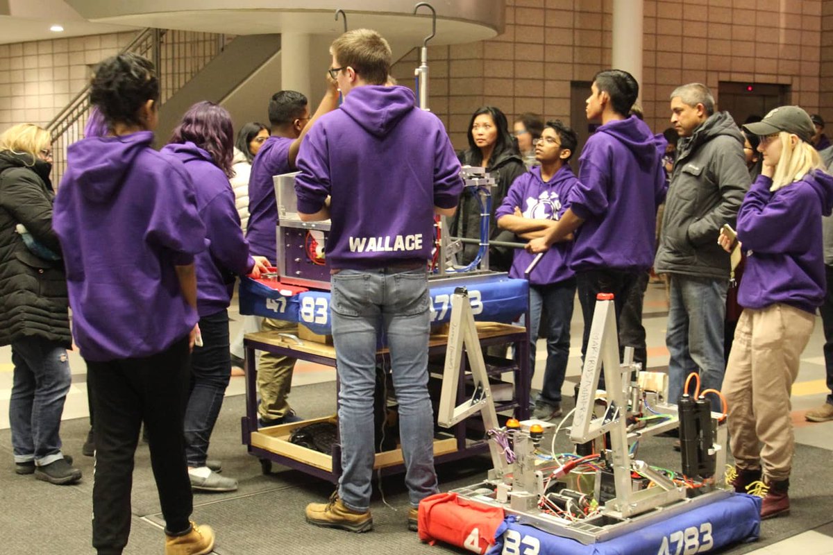 Throwback to one year ago today, when we held our first ever robot reveal night!