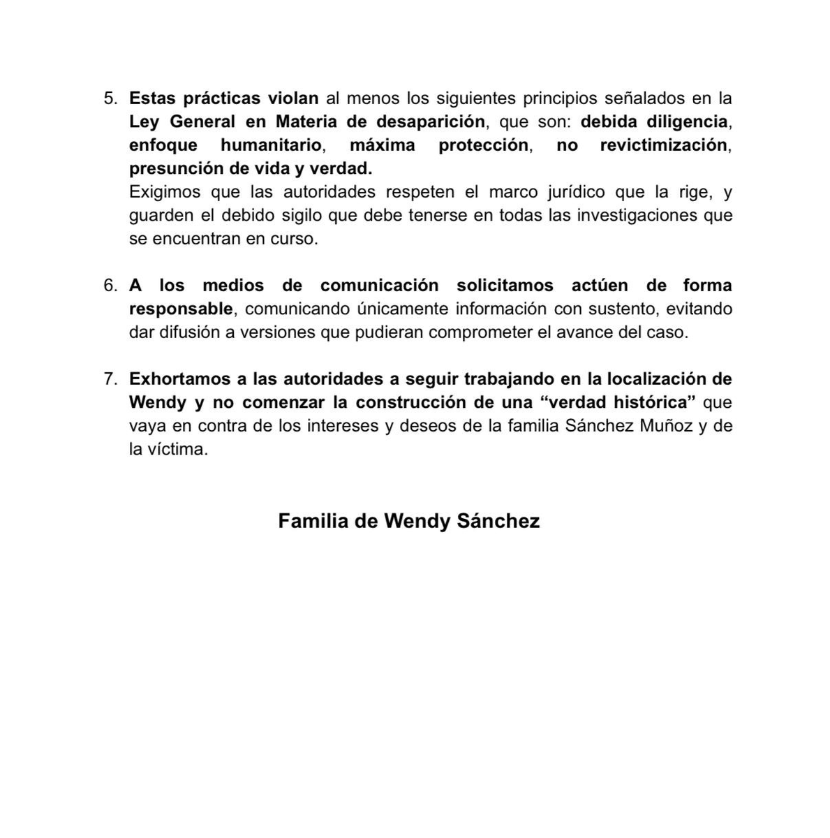 _baruc_'s tweet photo. Ante las declaraciones hechas el día de hoy 11 de marzo del 2021 por parte del Doctor Octavio Gerardo Solís, Fiscal General de @FiscaliaJal, la familia de Wendy deseamos comunicar lo siguiente:

#TeBuscamosWendy #WendyTeVamosAEncontrar @NayaritFiscalia

📌Comunicado de Prensa: https://t.co/r6hvYkoYeO